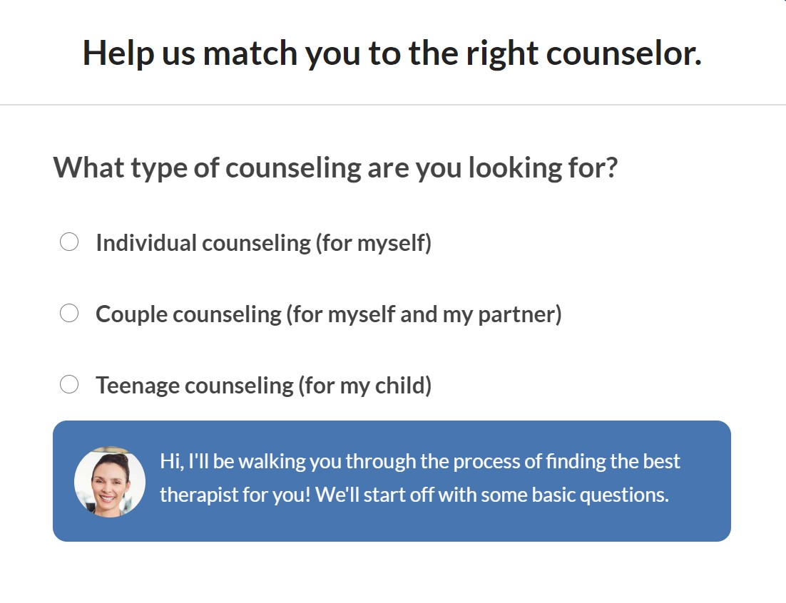 Click here to find a counselor