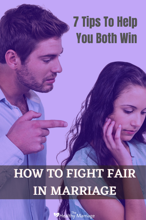 How To Fight Fair In Marriage Pinterest Pin