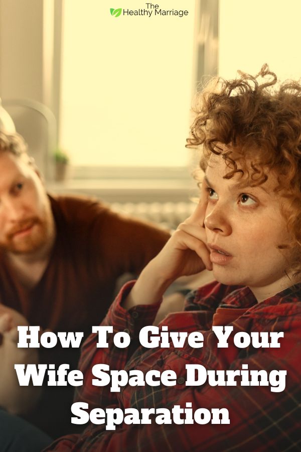 Woman frustrated because husband won't give her space