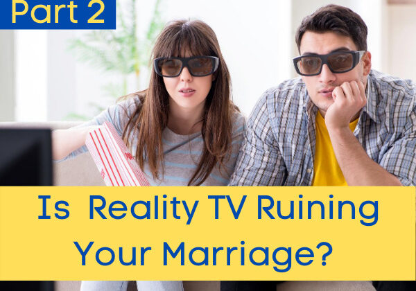 couple watching reality tv